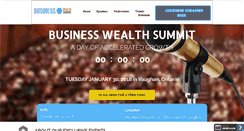 Desktop Screenshot of businesswealthsummit.com